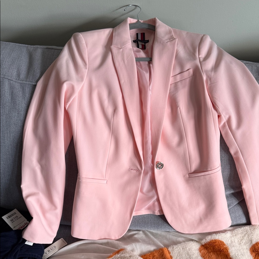 Tommy Hilfiger Light Pink Women's Blazer